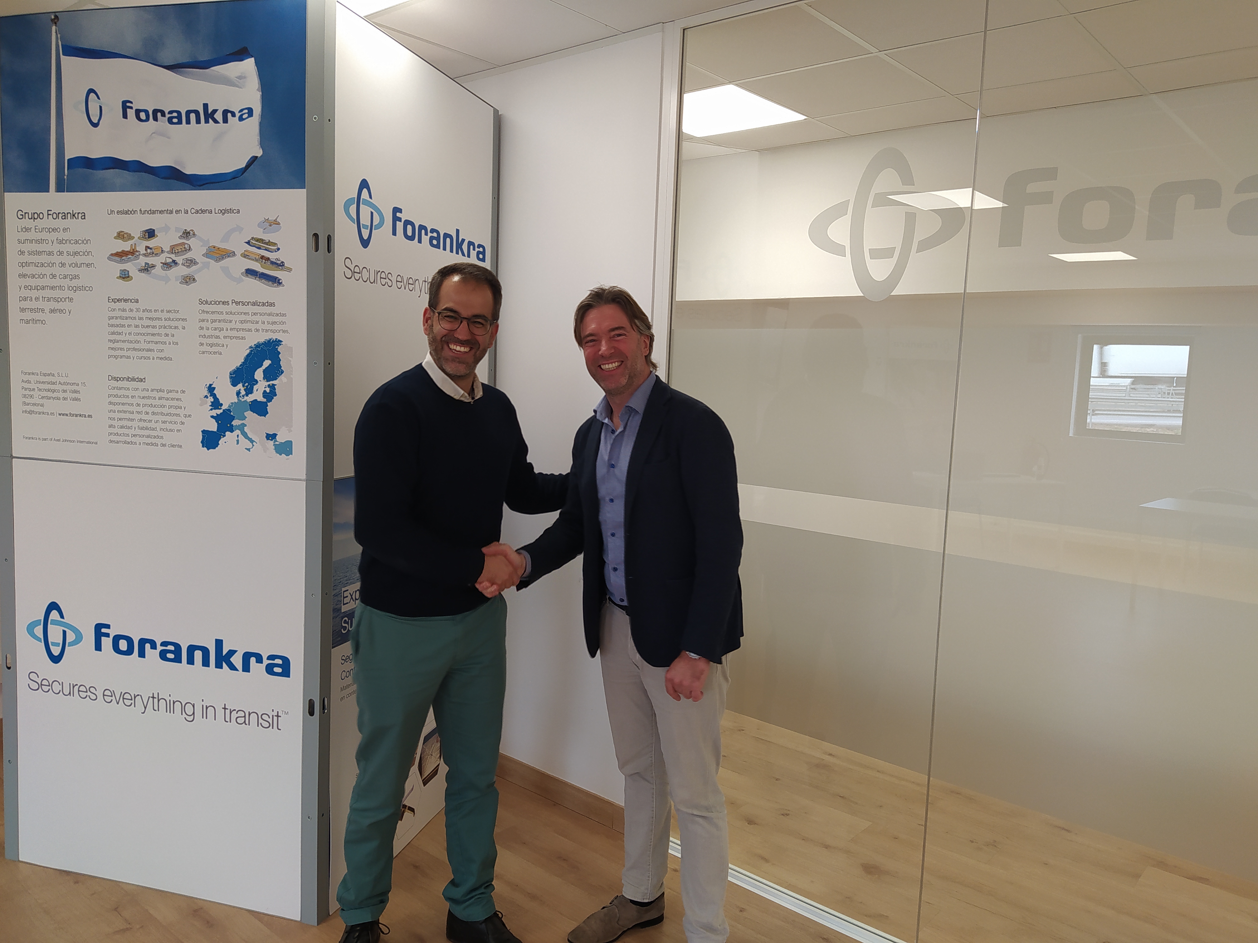 Fran Muñoz (Forankra) and Wouter Satijn (Joloda Hydraroll)
