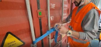 Secu-Door Container Door Retention