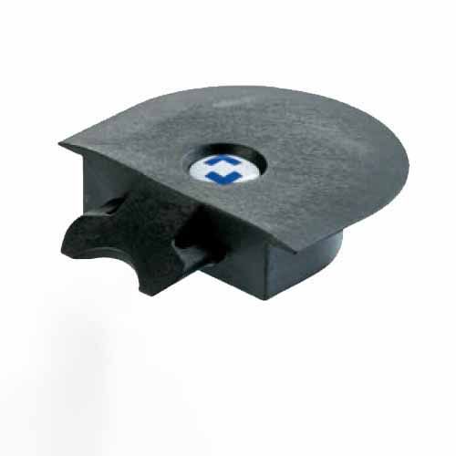 STRAIGHT TERMINAL FOR RECESSED RAIL