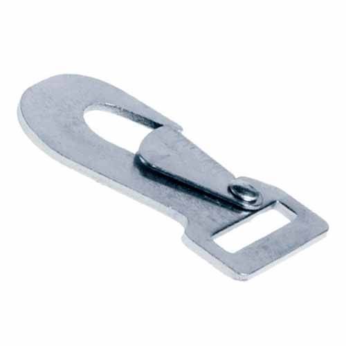 FLAT HOOK WITH CARABINER 25 MM