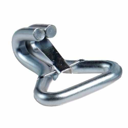 DOUBLE WELDED CLOSED HOOK WITH SAFETY LATCH 50MM