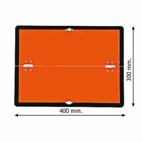 VERTICAL FOLDING ADR PLATE