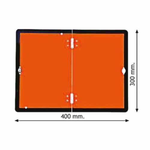 HORIZONTAL FOLDING ADR PLATE